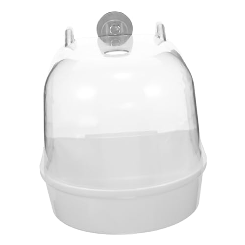 MERRYHAPY Vogelbadewanne Aus Kunststoff Für Käfig Badebox Für Papageien Leicht Und Robust Geeignet Für Kleine Vögel von MERRYHAPY