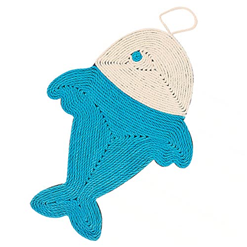MERRYHAPY Natürliche Sisal Katze Scratcher Matte Fisch Form Pet Scratching Pad Sparen Möbel Teppiche Glücklich Kätzchen Teppich MERRYHAPY Natürliche Sisal Katze Scratcher Matte Fisch Form Pet Scratching Pad Sparen Möbel Teppiche Glücklich Kätzchen Teppich von MERRYHAPY