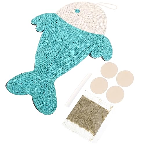 MERRYHAPY Einzigartiges Katzenkratzbrett Im Fischdesign Rundes Kratzbrett Mit Sisal Bewegung Für Katzen Schutz Der Möbel MERRYHAPY Einzigartiges Katzenkratzbrett Im Fischdesign Rundes Kratzbrett Mit Sisal Bewegung Für Katzen Schutz Der Möbel von MERRYHAPY