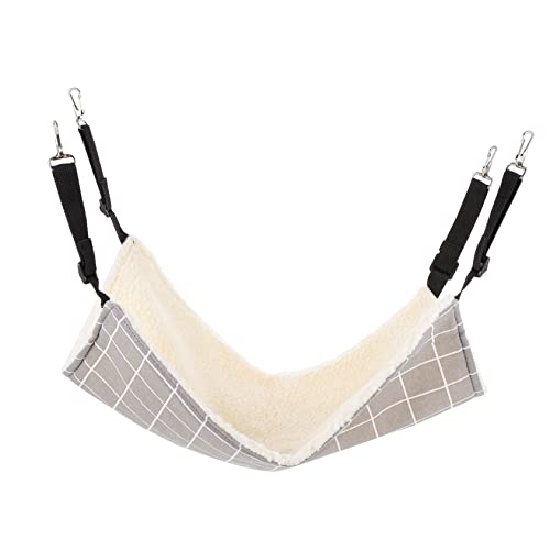 MERRYHAPY Katzenbett-Hängematte warmes Haustier-Hängebett Haustier-Isomatte weicher Stoff Katzenhängemattenbetten für den Innenbereich MERRYHAPY Katzenbett-Hängematte warmes Haustier-Hängebett Haustier-Isomatte weicher Stoff Katzenhängemattenbetten für den Innenbereich von MERRYHAPY
