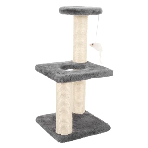 MERRYHAPY Vertikales Katzenkratzbrett Katzenbaum-Turm-Set Sicheres Stabiles Klettergerüst Für Haustiere Und Kätzchen Zur Entspannung Im Innenbereich MERRYHAPY Vertikales Katzenkratzbrett Katzenbaum-Turm-Set Sicheres Stabiles Klettergerüst Für Haustiere Und Kätzchen Zur Entspannung Im Innenbereich von MERRYHAPY
