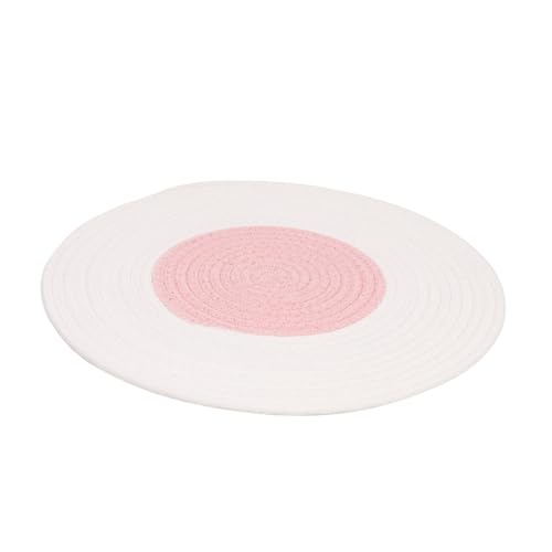 MERRYHAPY Katzen-Rüschenmatte gestricktes Katzenkratzbrett Dual-Use-Krallen-Schleifpad für Katzenbedarf von MERRYHAPY
