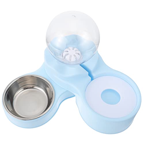 MERRYHAPY Automatischer Wasserspender Katzennapf Haustier Trinkwasserspender Edelstahl Snacknapf MERRYHAPY Automatischer Wasserspender Katzennapf Haustier Trinkwasserspender Edelstahl Snacknapf von MERRYHAPY