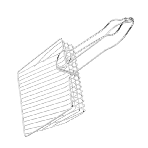 MERRYHAPY Katzenstrauder -Schaufel Schneller Sieben Metall Katzenstreu Schaufel Pet Poop Sifter Litter Box Scooper MERRYHAPY Katzenstrauder -Schaufel Schneller Sieben Metall Katzenstreu Schaufel Pet Poop Sifter Litter Box Scooper von MERRYHAPY