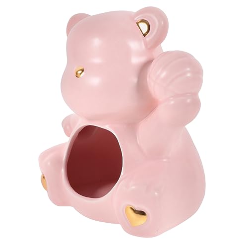 MERRYHAPY Keramik-hamsternest Für Kleintierbehausungen Cartoon-Form Versteck Für Hamster Meerschweinchen Chinchillas Haustierbedarf von MERRYHAPY
