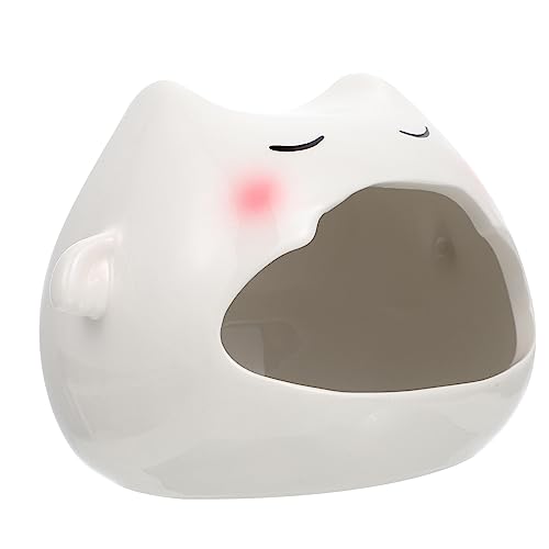 MERRYHAPY Hamsterhaus Keramik Schlafnest Dekoratives Haustierhaus Kleines Tier Nest Ausruhen Spielen MERRYHAPY Hamsterhaus Keramik Schlafnest Dekoratives Haustierhaus Kleines Tier Nest Ausruhen Spielen von MERRYHAPY