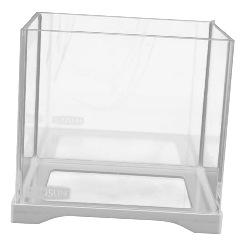 MERRYHAPY Fischglas Kleines Fischbecken Mini-Aquarium Kleine Aquariumvase Stapelbarer Würfeltank Wasserpflanzvase Desktop-aquarienbecken Würfel-Aquarium Betta-fischschale Schale Vase Glas Transparent MERRYHAPY Fischglas Kleines Fischbecken Mini-Aquarium Kleine Aquariumvase Stapelbarer Würfeltank Wasserpflanzvase Desktop-aquarienbecken Würfel-Aquarium Betta-fischschale Schale Vase Glas Transparent von MERRYHAPY