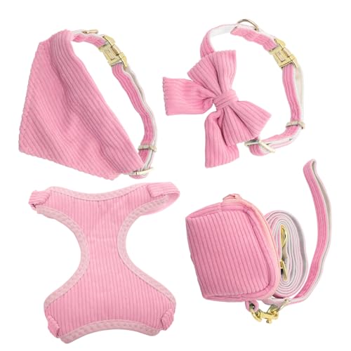 MERRYHAPY Hundegeschirr Satz Mit Leine Und Halsband Atmungsaktiv Für Große Mittelgroße Hunde Verstellbar Bequem MERRYHAPY Hundegeschirr Satz Mit Leine Und Halsband Atmungsaktiv Für Große Mittelgroße Hunde Verstellbar Bequem von MERRYHAPY