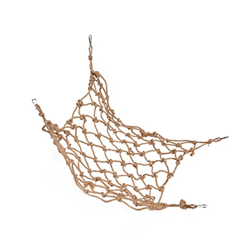 MERRYHAPY Vogel Papagei Spielzeug Haustier Hängematte Mit Kletternetz Ara Wellensittich Sittich Spielzeug Für Käfig Mit Hängender Schnalle MERRYHAPY Vogel Papagei Spielzeug Haustier Hängematte Mit Kletternetz Ara Wellensittich Sittich Spielzeug Für Käfig Mit Hängender Schnalle von MERRYHAPY