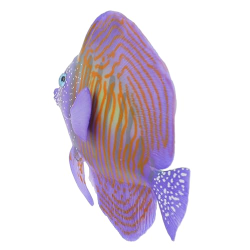 MERRYHAPY Künstlicher Fisch Aquarium Dekoration Umweltfreundliches Plastik Deko Ornament Leicht Kompakt Schadstofffrei für Aquarium Gestaltung und Fischbecken Dekoration von MERRYHAPY