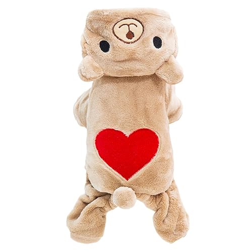 MERRYHAPY Kleiner Hund Sweatshirt Overall Warmer Welpenmantel Haustier Winter Pullover Atmungsaktiv Geeignet Für Kleine Hunde Wie Chihuahua MERRYHAPY Kleiner Hund Sweatshirt Overall Warmer Welpenmantel Haustier Winter Pullover Atmungsaktiv Geeignet Für Kleine Hunde Wie Chihuahua von MERRYHAPY