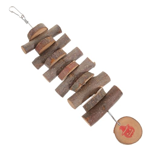MERRYHAPY Hamster-kauspielzeug Holz Für Kleintiere Beißspielzeug Spielzeug Für Meerschweinchen Hamster Hasen von MERRYHAPY