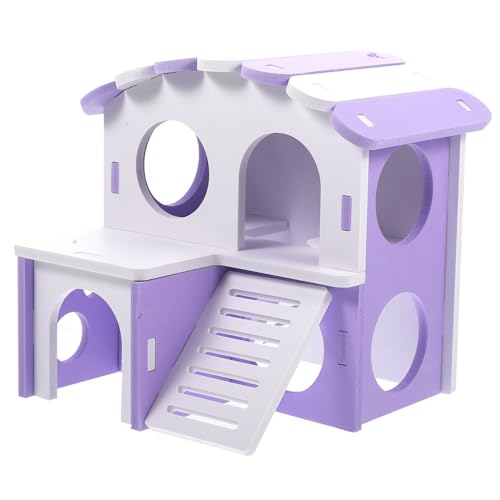 MERRYHAPY Meerschweinchen-versteck Mit Rampe Hamsterhaus Villa Chinchilla-hütte Hamster-Villa Komfortables Spielzeug Für Kleintiere Für Meerschweinchen Outdoor Und Indoor Nutzung MERRYHAPY Meerschweinchen-versteck Mit Rampe Hamsterhaus Villa Chinchilla-hütte Hamster-Villa Komfortables Spielzeug Für Kleintiere Für Meerschweinchen Outdoor Und Indoor Nutzung von MERRYHAPY