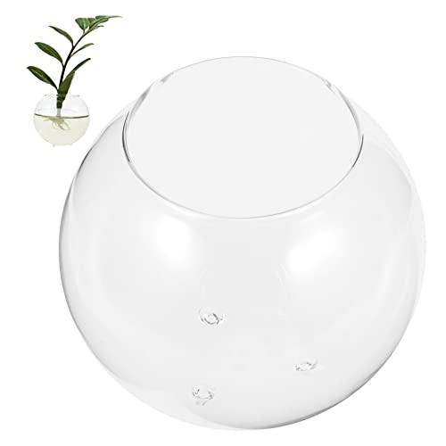 MERRYHAPY Micro-Landschaftsvase hochzeitsdeko hochzeitsdeco terrarien raumdeko pflanzendeko Schüsseln Tischfischschale Fischzubehör Fischfutter Aquariumschale aus Glas heimisches Fischglas von MERRYHAPY