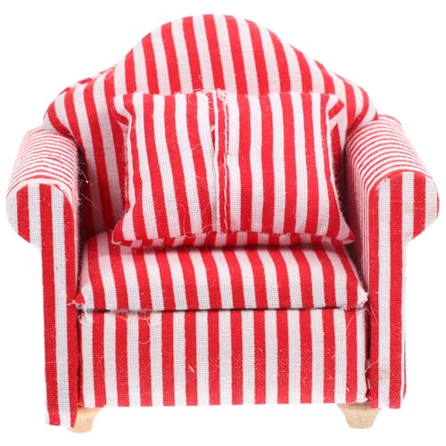 MERRYHAPY Miniatur Sofa für Kleine Haustiere Niedliches Hamster Dekoratives Mini Sofa für Zwerghamster und Kleintiere Gemütlicher Rückzugsort Pflegeleicht und Kreativ von MERRYHAPY