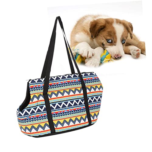 MERRYHAPY Stylischer Schulterriemen Für Haustiere Atmungsaktiver Tragetasche Für Hunde Retro-Design Für Reisen Und Outdoor-aktivitäten Für Kleine Bis Mittelgroße Hunde MERRYHAPY Stylischer Schulterriemen Für Haustiere Atmungsaktiver Tragetasche Für Hunde Retro-Design Für Reisen Und Outdoor-aktivitäten Für Kleine Bis Mittelgroße Hunde von MERRYHAPY