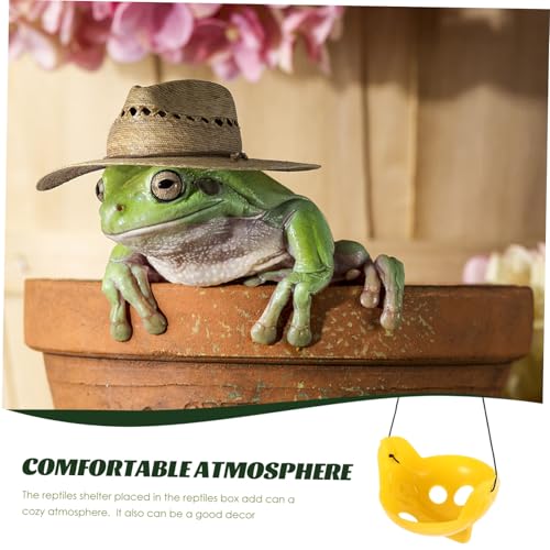 MERRYHAPY Multifunktionales Wasserfrosch Habitat Terrarium Ruheplattform für Molche Frösche und Kleine Wasserbewohner Robust und Dekorativ Geeignet für Terrarien und Reptilienpflege MERRYHAPY Multifunktionales Wasserfrosch Habitat Terrarium Ruheplattform für Molche Frösche und Kleine Wasserbewohner Robust und Dekorativ Geeignet für Terrarien und Reptilienpflege von MERRYHAPY
