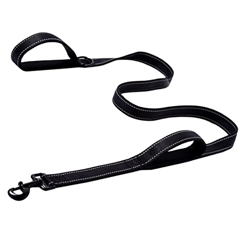 MERRYHAPY Hundeleinen Für Hunde Doppellagige Verstärkte Nylon Hundeleine Robuste Zugleine Für Große Hunde Reflektierende Hundeleine Mit Anti Riss Funktion Ideal Für Outdoor Aktivitäten Und Sicheres von MERRYHAPY