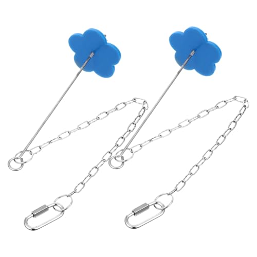 MERRYHAPY Papageien Spielzeug Edelstahl Obstgabel Futterhalter Für Vögel Gemüse-spieß Für Kleine Tiere Für Gesunde Snacks Und Leckereien Waschbar Wiederverwendbar von MERRYHAPY