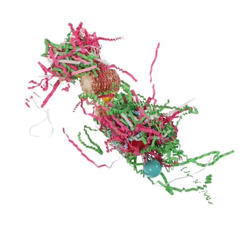 MERRYHAPY Corncob Bird Hanging Chewing Toy Für Papageien Kreatives Kau-Spielzeug Für Vögel Langlebig Und Dekorativ Für Vogelkäfige Beschäftigung Von Sittichen Und Nymphensittichen von MERRYHAPY