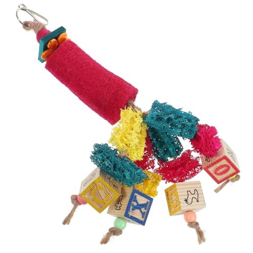 MERRYHAPY Papagei Kauspielzeug Papagei Zerreißt Spielzeug Vögel Papagei Spielzeug Kauspielzeug Zum Zähneknirschen Kauspielzeug Für Vogelkäfige Papagei Luffa Spielzeug Rostfreier Stahl MERRYHAPY Papagei Kauspielzeug Papagei Zerreißt Spielzeug Vögel Papagei Spielzeug Kauspielzeug Zum Zähneknirschen Kauspielzeug Für Vogelkäfige Papagei Luffa Spielzeug Rostfreier Stahl von MERRYHAPY