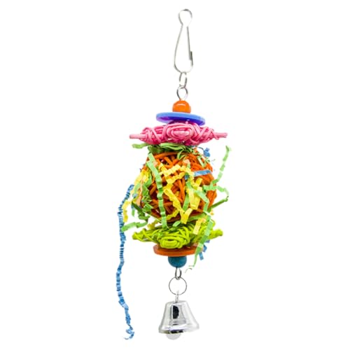 MERRYHAPY Lustiges Vogelspielzeug Papageienkäfig Vogelspielzeug Holzvogelspielzeug -Vogelspielzeug Vogel-Hängespielzeug für Papageien MERRYHAPY Lustiges Vogelspielzeug Papageienkäfig Vogelspielzeug Holzvogelspielzeug -Vogelspielzeug Vogel-Hängespielzeug für Papageien von MERRYHAPY