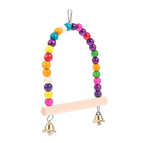 MERRYHAPY Papagei Spielzeug Vogelschaukel drinnen Papageienschleifstab ng Schaukel stressabbau Spielzeug dekompressionsspielzeug Vogel hängende Schaukel Vogelkletterschaukel hölzern Colorful MERRYHAPY Papagei Spielzeug Vogelschaukel drinnen Papageienschleifstab ng Schaukel stressabbau Spielzeug dekompressionsspielzeug Vogel hängende Schaukel Vogelkletterschaukel hölzern Colorful von MERRYHAPY