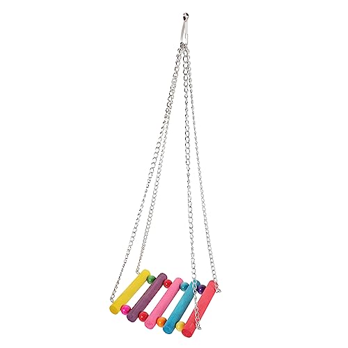 MERRYHAPY Papageien-hängeschaukel Vogel-Spielzeug Aus Naturholz Sicherer Sitzplatz Für Haustier Verschleißfeste Vogelschaukel Für Käfigdekoration MERRYHAPY Papageien-hängeschaukel Vogel-Spielzeug Aus Naturholz Sicherer Sitzplatz Für Haustier Verschleißfeste Vogelschaukel Für Käfigdekoration von MERRYHAPY