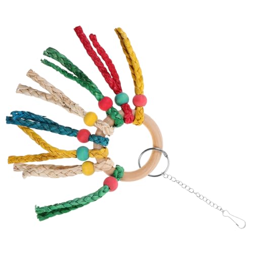 MERRYHAPY Papagei hängendes Kauspielzeug knete Spielzeug chew Toy Vogel hängendes Spielzeug Vogel Papagei Spielzeug Vogel hängendes Kauspielzeug Hängendes Kauspielzeug für Papageien hölzern MERRYHAPY Papagei hängendes Kauspielzeug knete Spielzeug chew Toy Vogel hängendes Spielzeug Vogel Papagei Spielzeug Vogel hängendes Kauspielzeug Hängendes Kauspielzeug für Papageien hölzern von MERRYHAPY