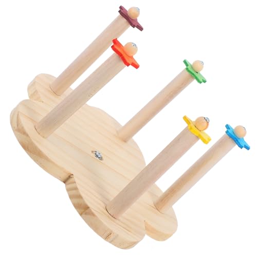 MERRYHAPY Rotierenden Papagei Spielständer Vogel Spielzeug Riesenrad Stehen Sittiche Barsch Spielzeug MERRYHAPY Rotierenden Papagei Spielständer Vogel Spielzeug Riesenrad Stehen Sittiche Barsch Spielzeug von MERRYHAPY