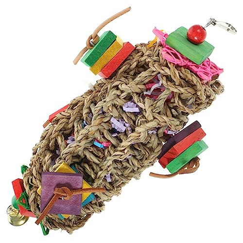 MERRYHAPY Kauspielzeug Für Papageien Hängespielzeug Vogelkäfig Verschleißfestes Material Interessantes Spielzeug Für Vögel MERRYHAPY Kauspielzeug Für Papageien Hängespielzeug Vogelkäfig Verschleißfestes Material Interessantes Spielzeug Für Vögel von MERRYHAPY
