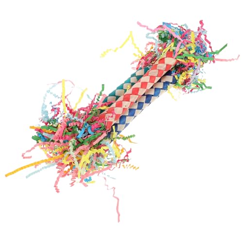 MERRYHAPY Papageienspielzeug Aus Papier Und Holz Leichtes Kauspielzeug Für Vögel Im Käfig Lustiges Spielzeug Zum Beschäftigen Und Kaufen MERRYHAPY Papageienspielzeug Aus Papier Und Holz Leichtes Kauspielzeug Für Vögel Im Käfig Lustiges Spielzeug Zum Beschäftigen Und Kaufen von MERRYHAPY