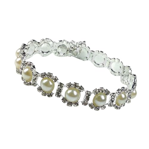 MERRYHAPY Perlenkette für Hunde mit Kristallanhänger Modisches Schmuck Halsband für Welpen und Große Hunde Langlebiges Attraktives Haustier Accessoire für Party und Alltag MERRYHAPY Perlenkette für Hunde mit Kristallanhänger Modisches Schmuck Halsband für Welpen und Große Hunde Langlebiges Attraktives Haustier Accessoire für Party und Alltag von MERRYHAPY