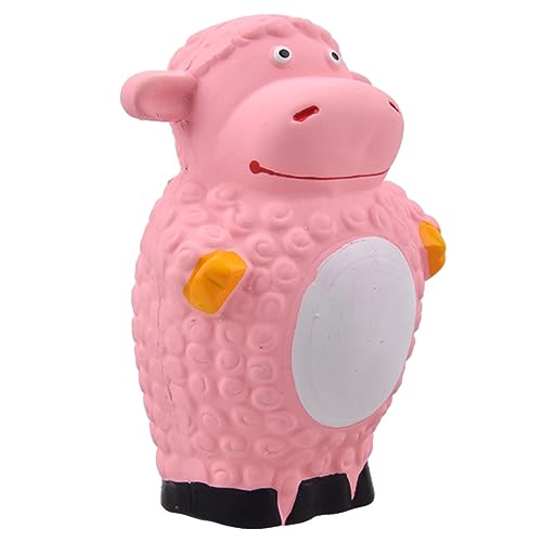 MERRYHAPY Pet Molar Bite Toy Interaktives Kauspielzeug Für Hunde Stehendes Quietschendes Schaf Aus Latex Pink Perfekt Zum Zähneputzen Und Für Spielerisches Kauvergnügen MERRYHAPY Pet Molar Bite Toy Interaktives Kauspielzeug Für Hunde Stehendes Quietschendes Schaf Aus Latex Pink Perfekt Zum Zähneputzen Und Für Spielerisches Kauvergnügen von MERRYHAPY