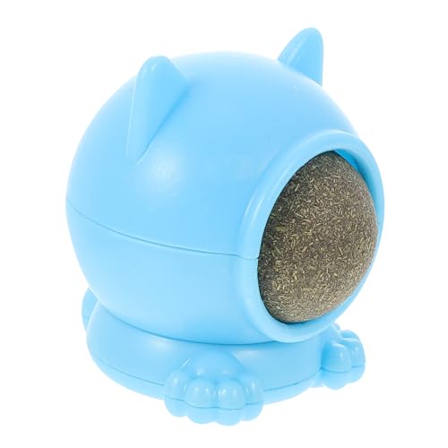 MERRYHAPY Pfefferminzbällchen Lecken Welpenspielzeug Selbstklebendes Katzenminze-Spielzeug Zahnspielzeug Für Kätzchen Kauspielzeug Beißspielzeug Katze Leckt Katzenminze Polygonum Holz MERRYHAPY Pfefferminzbällchen Lecken Welpenspielzeug Selbstklebendes Katzenminze-Spielzeug Zahnspielzeug Für Kätzchen Kauspielzeug Beißspielzeug Katze Leckt Katzenminze Polygonum Holz von MERRYHAPY