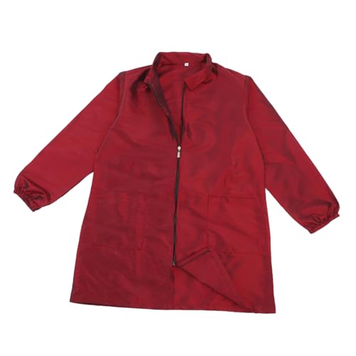 MERRYHAPY Pflegeuniform Für Tierhandlungen Langärmlige Uniform Aus Polyester-brokatgewebe Arbeitskleidung Tierpflege von MERRYHAPY