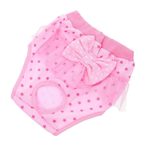 MERRYHAPY Physiologische Hosen Für Haustiere Haustierwindel Hundeunterwäsche Welpenwindel Haustier-höschen Hygienehosen Für Hunde Hundewindelhöschen Waschbare Hundewindeln Baumwolle Rosa MERRYHAPY Physiologische Hosen Für Haustiere Haustierwindel Hundeunterwäsche Welpenwindel Haustier-höschen Hygienehosen Für Hunde Hundewindelhöschen Waschbare Hundewindeln Baumwolle Rosa von MERRYHAPY