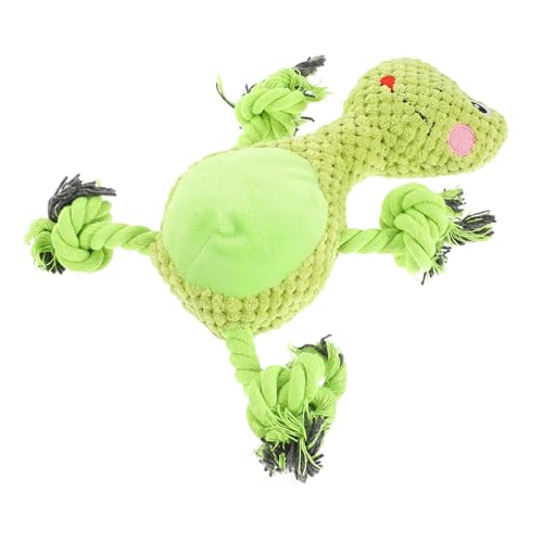 MERRYHAPY Quietschendes Hundespielzeug Cartoon-froschform Welpenspielzeug Für Mittelgroße Hunde Robustes Plüschmaterial MERRYHAPY Quietschendes Hundespielzeug Cartoon-froschform Welpenspielzeug Für Mittelgroße Hunde Robustes Plüschmaterial von MERRYHAPY