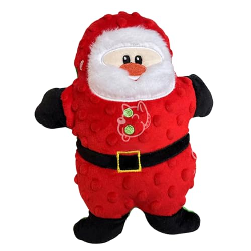 MERRYHAPY Puppy Dog Kauspielzeug Plüschtier Weihnachtsmann Quietschendes Spielzeug Quietschendes Haustierspielzeug Dekoratives Bissspielzeug Plüsch Kleine Plüschtier MERRYHAPY Puppy Dog Kauspielzeug Plüschtier Weihnachtsmann Quietschendes Spielzeug Quietschendes Haustierspielzeug Dekoratives Bissspielzeug Plüsch Kleine Plüschtier von MERRYHAPY