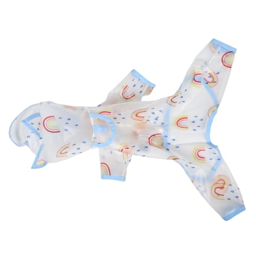 MERRYHAPY Regenmantel Für Haustiere Welpenregenmantel Regenmantel Mit Kapuze Für Hunde wasserdichte Regenjacke Für Haustiere Hunderegenponcho Hunderegenmantel Transparente MERRYHAPY Regenmantel Für Haustiere Welpenregenmantel Regenmantel Mit Kapuze Für Hunde wasserdichte Regenjacke Für Haustiere Hunderegenponcho Hunderegenmantel Transparente von MERRYHAPY
