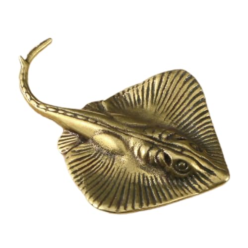 MERRYHAPY Vintage Messing Teufelsfisch Statue Für Feng Shui Dekoration Handgefertigte Fischfigur Für Büro Und Garten Elegantes Accessoire Für Aquarien Und Schreibtische MERRYHAPY Vintage Messing Teufelsfisch Statue Für Feng Shui Dekoration Handgefertigte Fischfigur Für Büro Und Garten Elegantes Accessoire Für Aquarien Und Schreibtische von MERRYHAPY