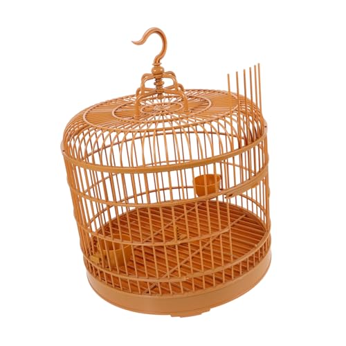 MERRYHAPY Vogelkäfig Im Vintage-Stil Rund Dekorative Ornamente Sittich-hängekäfig Für Tiere MERRYHAPY Vogelkäfig Im Vintage-Stil Rund Dekorative Ornamente Sittich-hängekäfig Für Tiere von MERRYHAPY