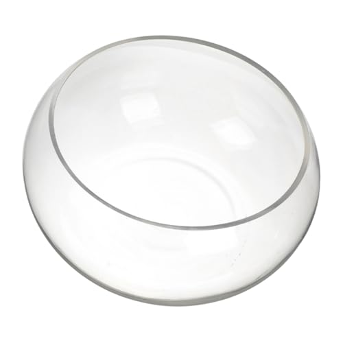 MERRYHAPY Aquarium Aquarium Mini Fisch Schüssel Runde Glas Vase Pflanzer Terrarium Fisch Schüssel MERRYHAPY Aquarium Aquarium Mini Fisch Schüssel Runde Glas Vase Pflanzer Terrarium Fisch Schüssel von MERRYHAPY