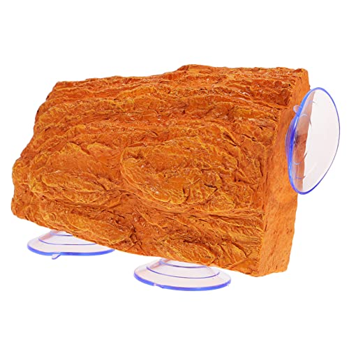 MERRYHAPY Resin Schildkröten Dock Plattform Mit Saugnäpfen Einstellbare Schwimmende Bademöglichkeit Für Aquarien Für Kleine Reptilien Und Amphibien Dekorative Fischtank von MERRYHAPY