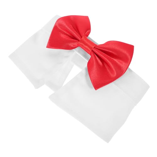 MERRYHAPY Schickes Halsband Mit Fliege Für Haustiere Katzenhalsband Mit Fliege Verstellbares Hundehalsband Für Geburtstage Hochzeiten Und Tägliche von MERRYHAPY