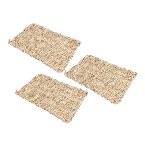 MERRYHAPY Spielzeug Für Kaninchen Grasfuttermatte Für Haustiere Kaninchenstrohmatte Haustiermatte Schlafmatte Für Kleintiere MERRYHAPY Spielzeug Für Kaninchen Grasfuttermatte Für Haustiere Kaninchenstrohmatte Haustiermatte Schlafmatte Für Kleintiere von MERRYHAPY