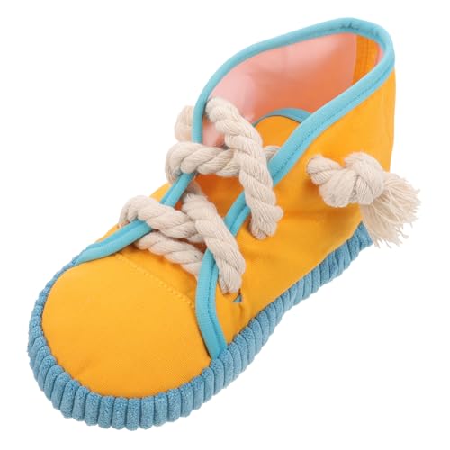 MERRYHAPY Sprechendes Kauspielzeug für Welpen in Schuhform Robustes Pet Chewing Toy zur Zahnpflege Interaktives für Kleine Hunde Fördert Gesunde Zahnentwicklung und Zerstörungsfreie von MERRYHAPY