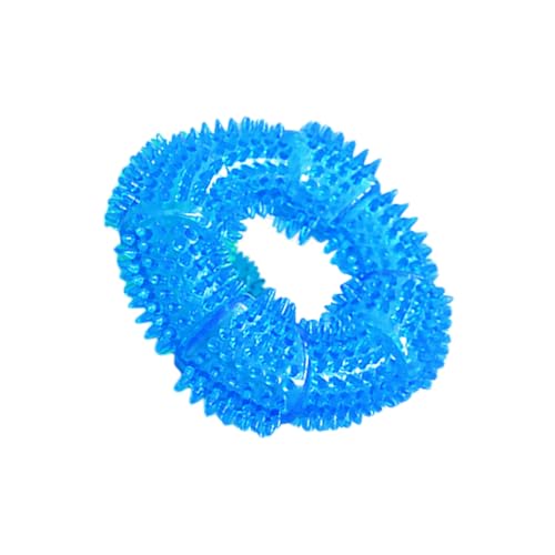 MERRYHAPY Hundespielzeug Mit Geräusch Kauspielzeug Für Hunde Aus TPR-Material Quietschspielzeug Für Haustiere Ringförmiges Design Für Bequeme Handhabung von MERRYHAPY