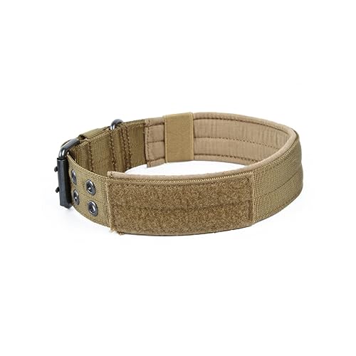 MERRYHAPY Hundehalsband Aus Nylon Verstellbar Für Kleine Bis Große Hunde Mit Robusten Metallschnallen Und Griffen Beidseitig Tragbar MERRYHAPY Hundehalsband Aus Nylon Verstellbar Für Kleine Bis Große Hunde Mit Robusten Metallschnallen Und Griffen Beidseitig Tragbar von MERRYHAPY