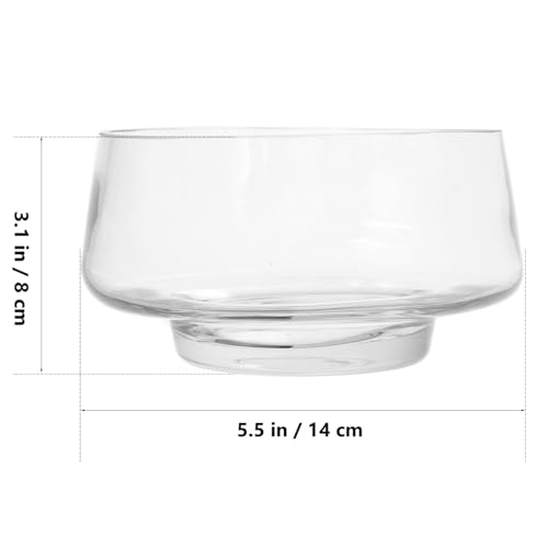 MERRYHAPY Transparente Glasvase Großer Öffnung Hydroponischer Pflanzbehälter für Moos Sukkulenten Innenbereich Vielseitige Dekoration für Zuhause und Event mit Einfacher Pflanzenpflege MERRYHAPY Transparente Glasvase Großer Öffnung Hydroponischer Pflanzbehälter für Moos Sukkulenten Innenbereich Vielseitige Dekoration für Zuhause und Event mit Einfacher Pflanzenpflege von MERRYHAPY